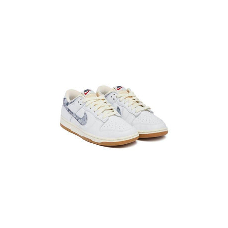Nike Blue Leather Sneaker - Hilstor