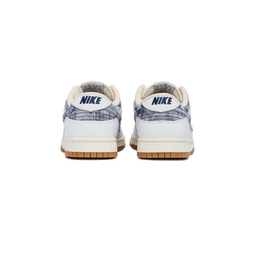 Nike Blue Leather Sneaker - Hilstor
