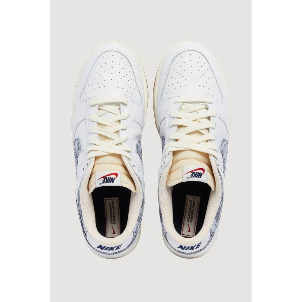 Nike Blue Leather Sneaker - Hilstor