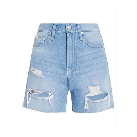 Calvin Klein Jeans Light Blue Cotton Short - Hilstor