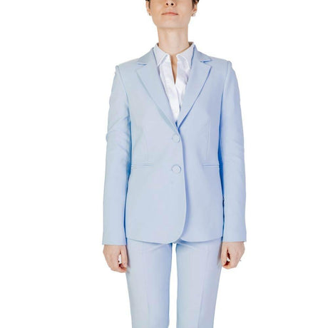 Sandro Ferrone Blue Polyester Suits & Blazer - Hilstor