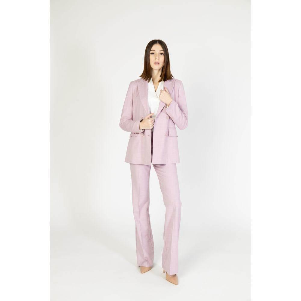 Sandro Ferrone Multicolor Viscose Pant - Hilstor