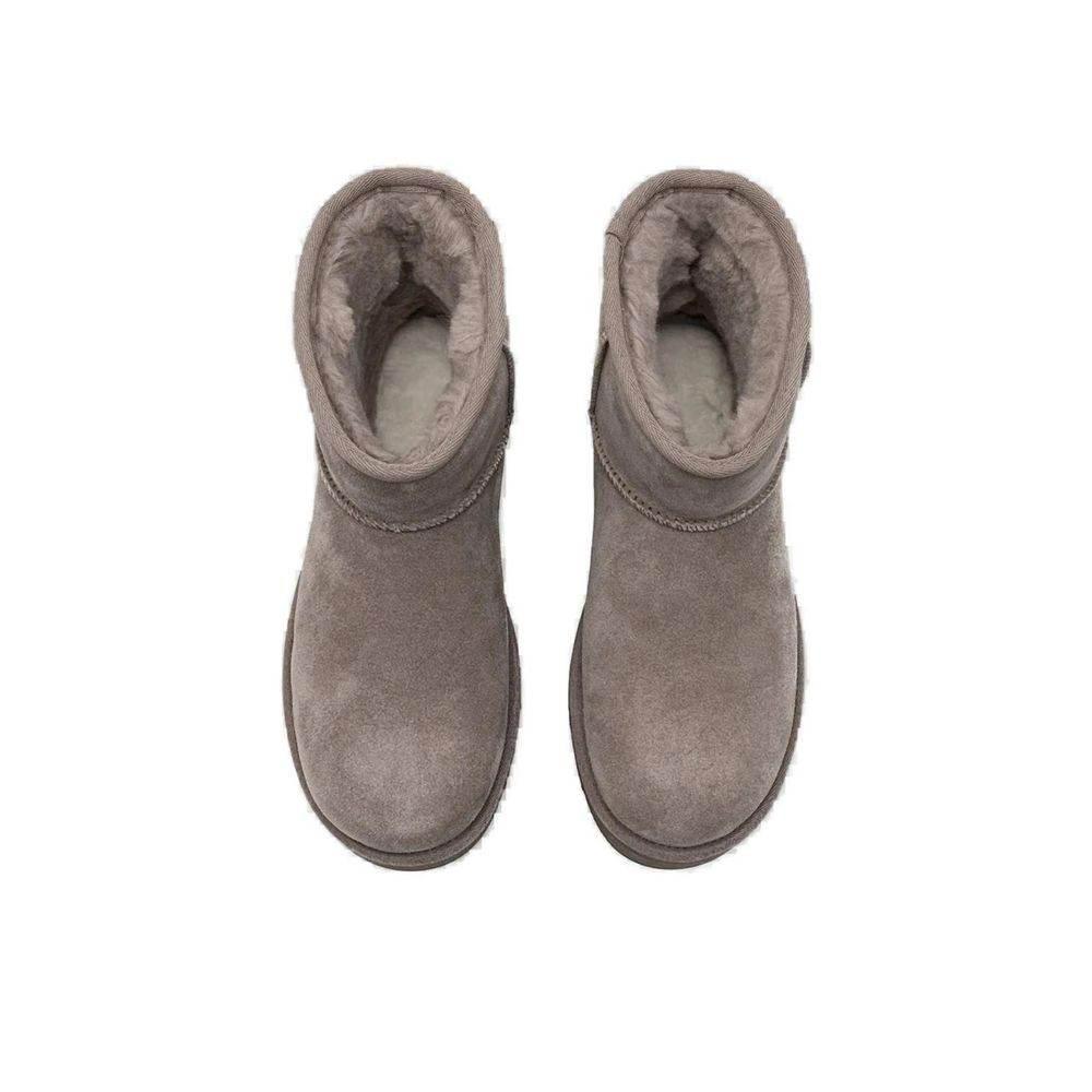 UGG Gray Suede Leather Boot - Hilstor