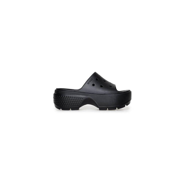 Crocs Black Croslite Sandal - Hilstor