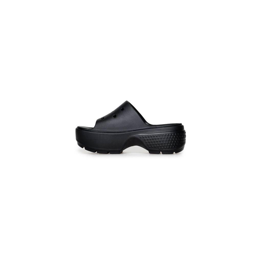 Crocs Black Croslite Sandal - Hilstor