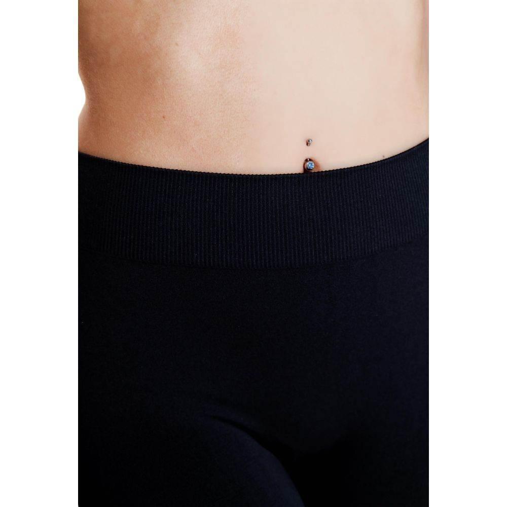 Vero Moda Black Polyamide Short - Hilstor