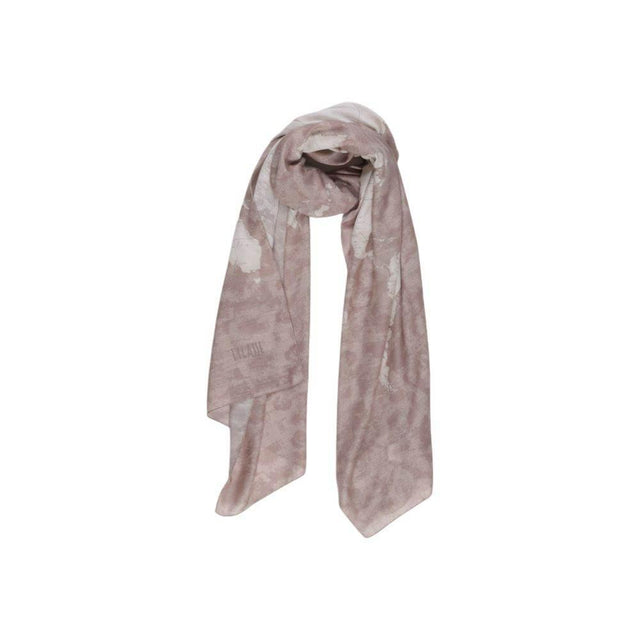 Alviero Martini Prima Classe Gray Polyester Scarf - Hilstor