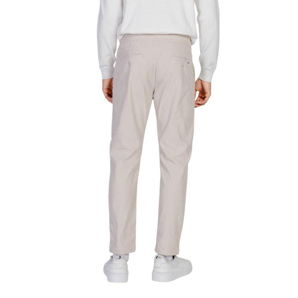 Antony Morato Beige Polyester Pant - Hilstor