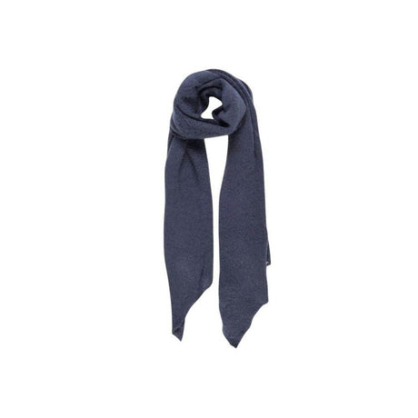 Pieces Blue Recycled Polyester Scarf - Hilstor
