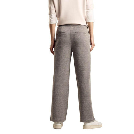 Street One Black Viscose Pant - Hilstor