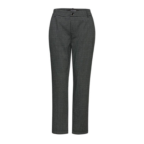 Street One Green Polyester Pant - Hilstor