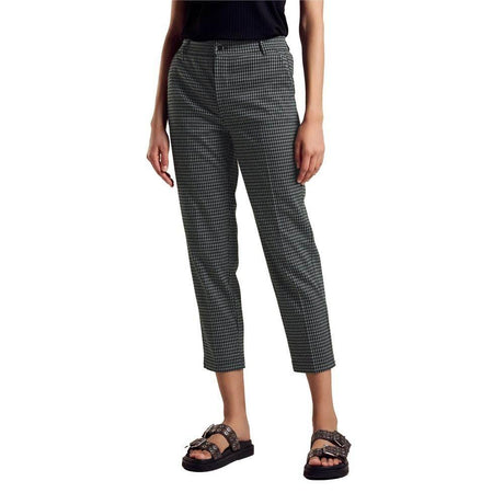 Street One Green Polyester Pant - Hilstor
