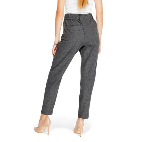 Only Gray Polyester Jeans & Pant - Hilstor