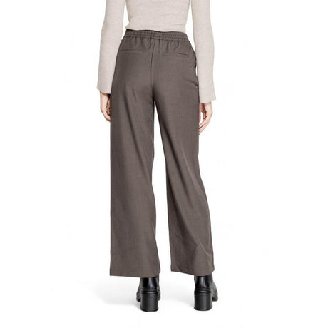 Only Gray Polyester Jeans & Pant - Hilstor