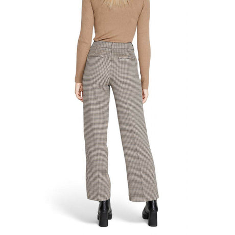 Only Beige Polyester Jeans & Pant - Hilstor