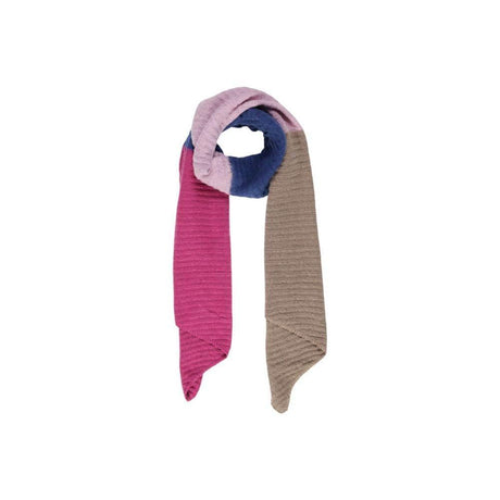 Pieces Blue Recycled Polyester Scarf - Hilstor