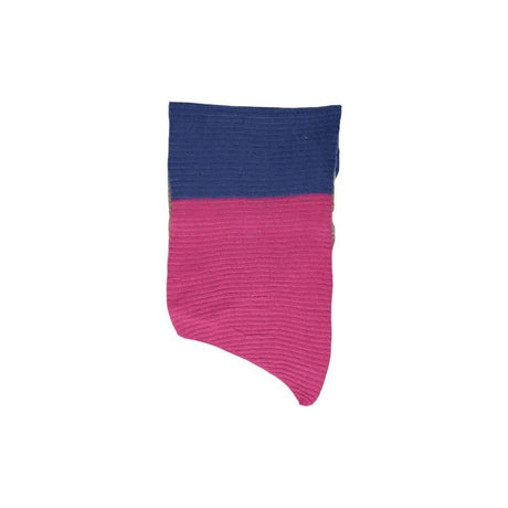 Pieces Blue Recycled Polyester Scarf - Hilstor
