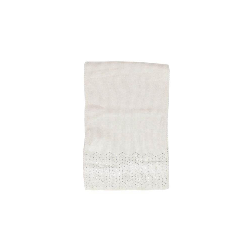 Pieces Beige Polyester Scarf - Hilstor