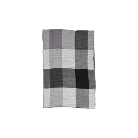 Pieces Black Recycled Polyester Scarf - Hilstor