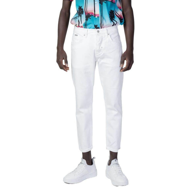 Antony Morato White Cotton Skinny Jean - Hilstor