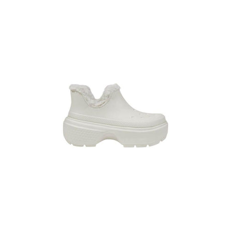 Crocs White Croslite Boot - Hilstor