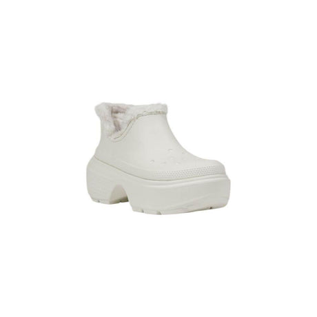 Crocs White Croslite Boot - Hilstor