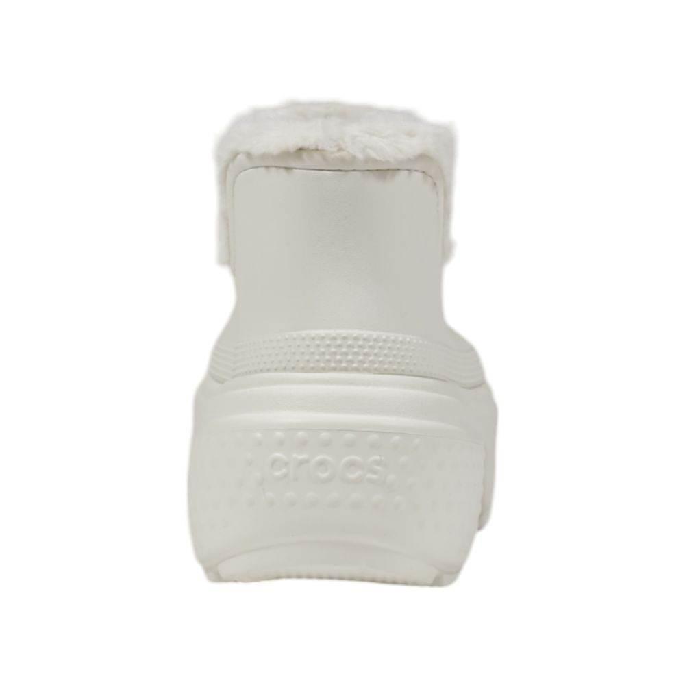 Crocs White Croslite Boot - Hilstor