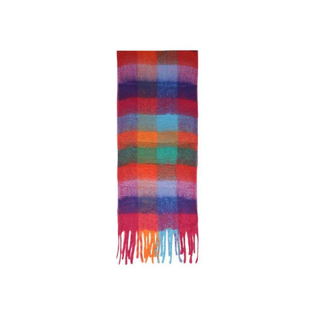 Pieces Orange Recycled Polyester Scarf - Hilstor