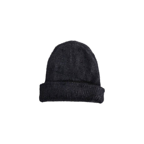Guess Black Cotton Hat - Hilstor