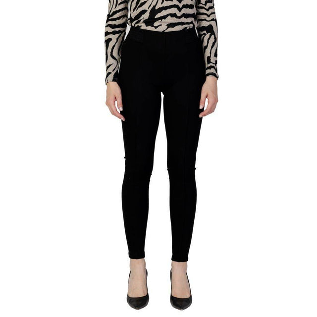 Only Black Viscose Jeans & Pant - Hilstor
