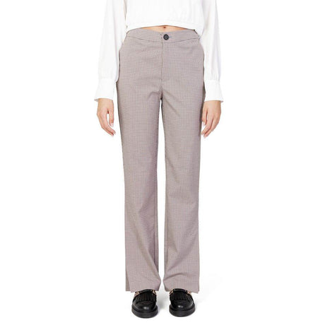 Only Beige Polyester Jeans & Pant - Hilstor