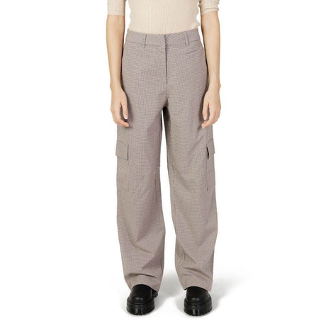 Only Beige Polyester Jeans & Pant - Hilstor