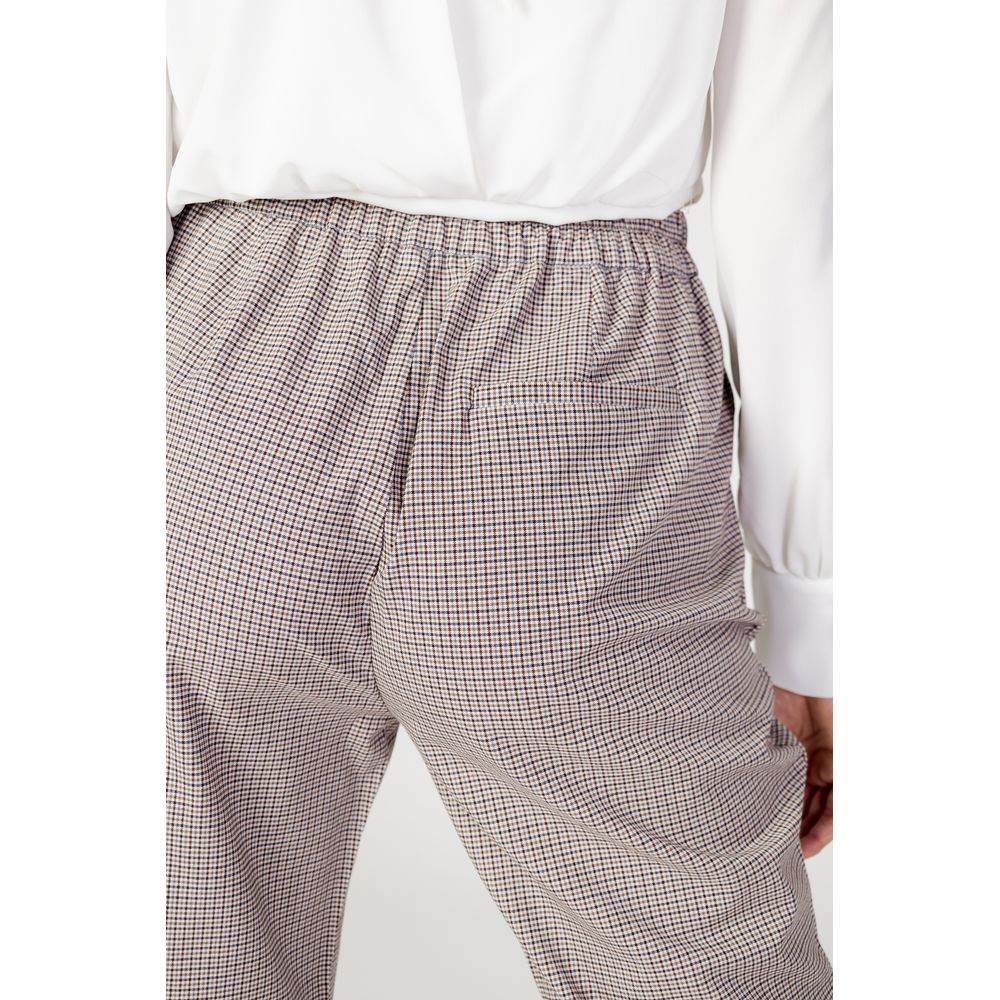 Only Beige Polyester Jeans & Pant - Hilstor
