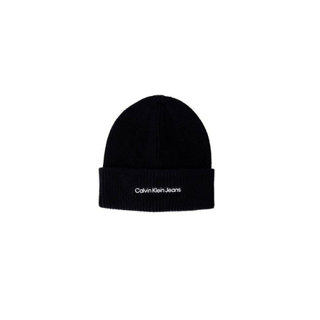 Calvin Klein Jeans Black Cotton Hat - Hilstor