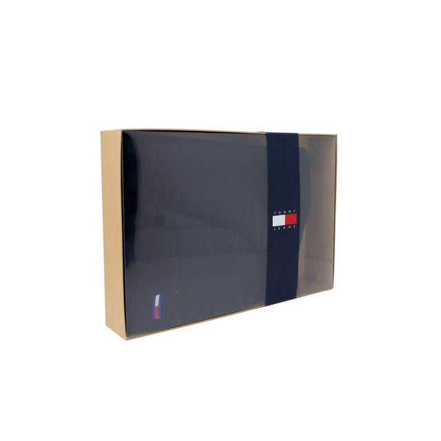 Tommy Hilfiger Jeans Black Organic Cotton Scarf - Hilstor