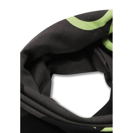 Calvin Klein Black Organic Cotton Scarf - Hilstor
