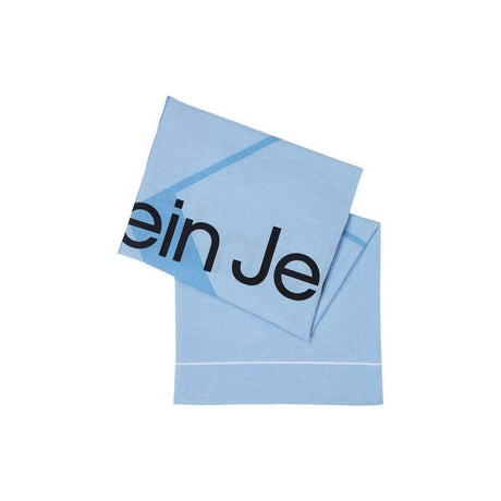 Calvin Klein Blue Organic Cotton Scarf - Hilstor