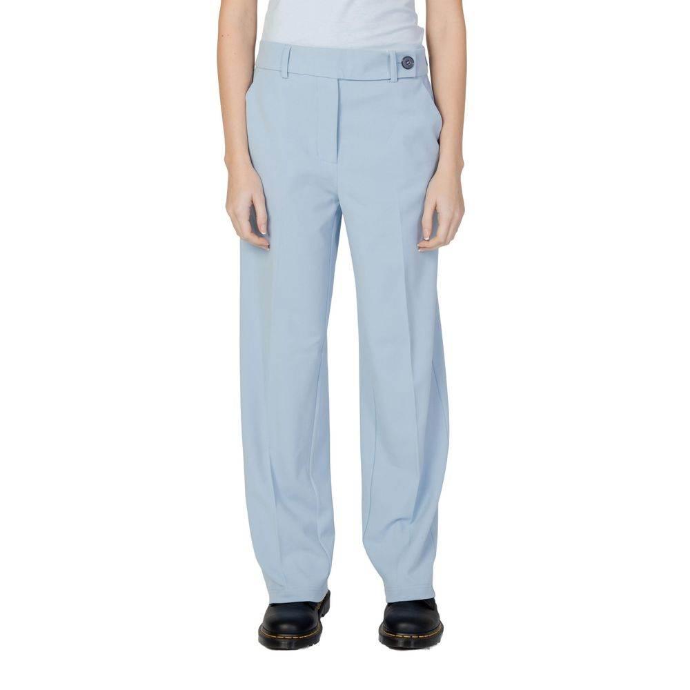 Only Blue Polyester Jeans & Pant - Hilstor