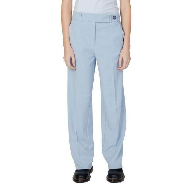 Only Blue Polyester Jeans & Pant - Hilstor
