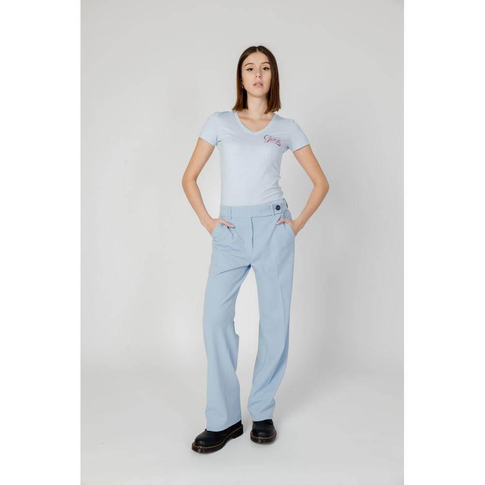 Only Blue Polyester Jeans & Pant - Hilstor