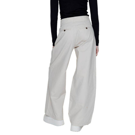 Only Beige Cotton Jeans & Pant - Hilstor