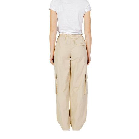 Only Beige Cotton Jeans & Pant - Hilstor