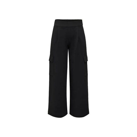 Jacqueline De Yong Black Polyester Pant - Hilstor