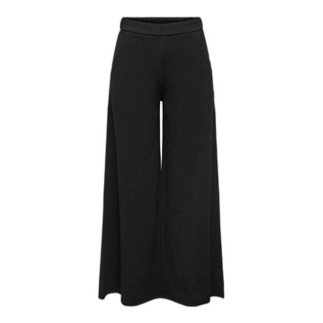 Jacqueline De Yong Black Recycled Polyester Pant - Hilstor