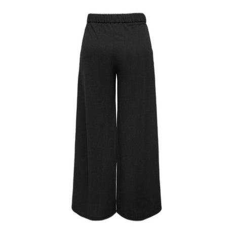 Jacqueline De Yong Black Recycled Polyester Pant - Hilstor