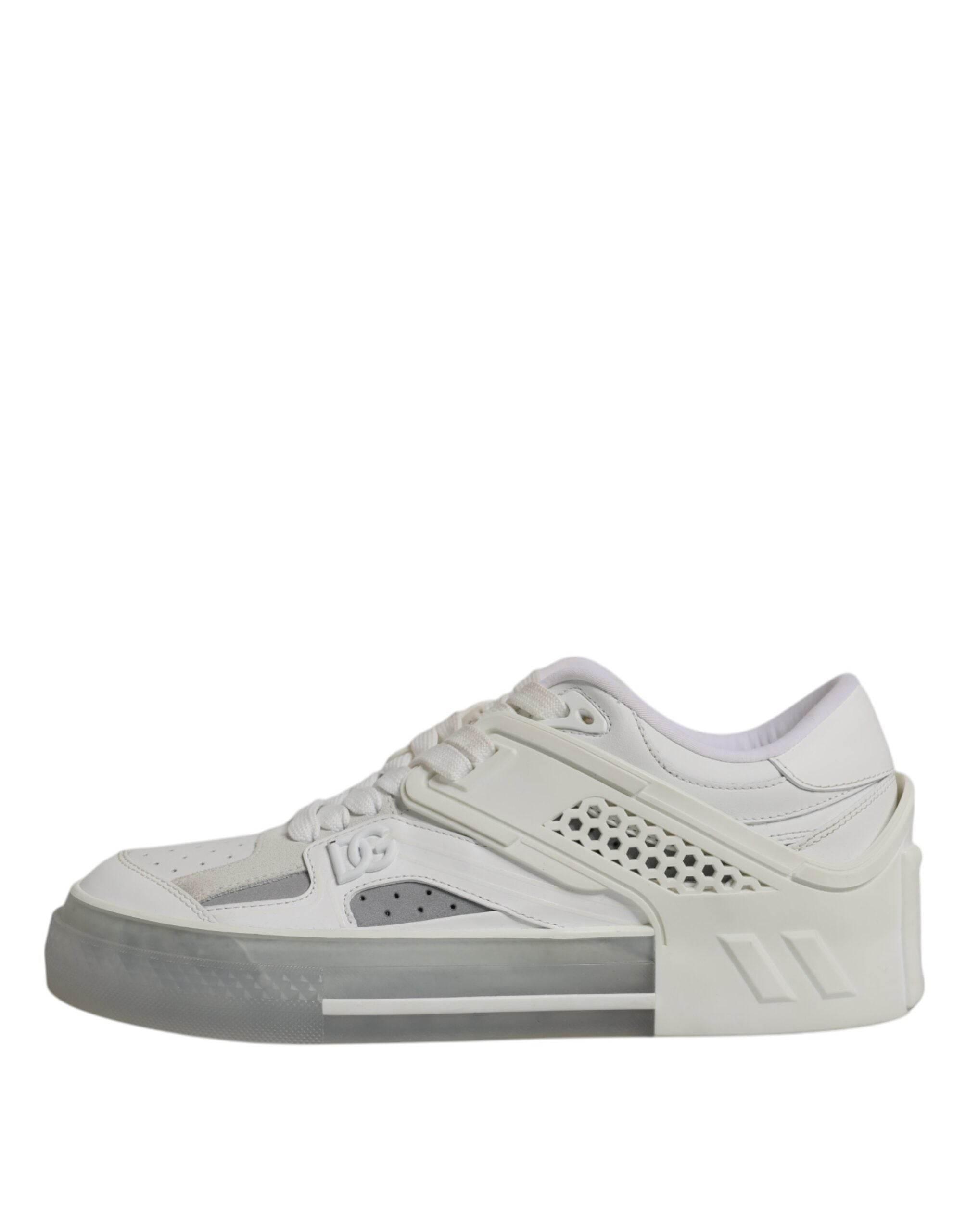 Dolce & Gabbana White DG Logo CUSTOM 2.Zero Sneakers Shoes - Hilstor