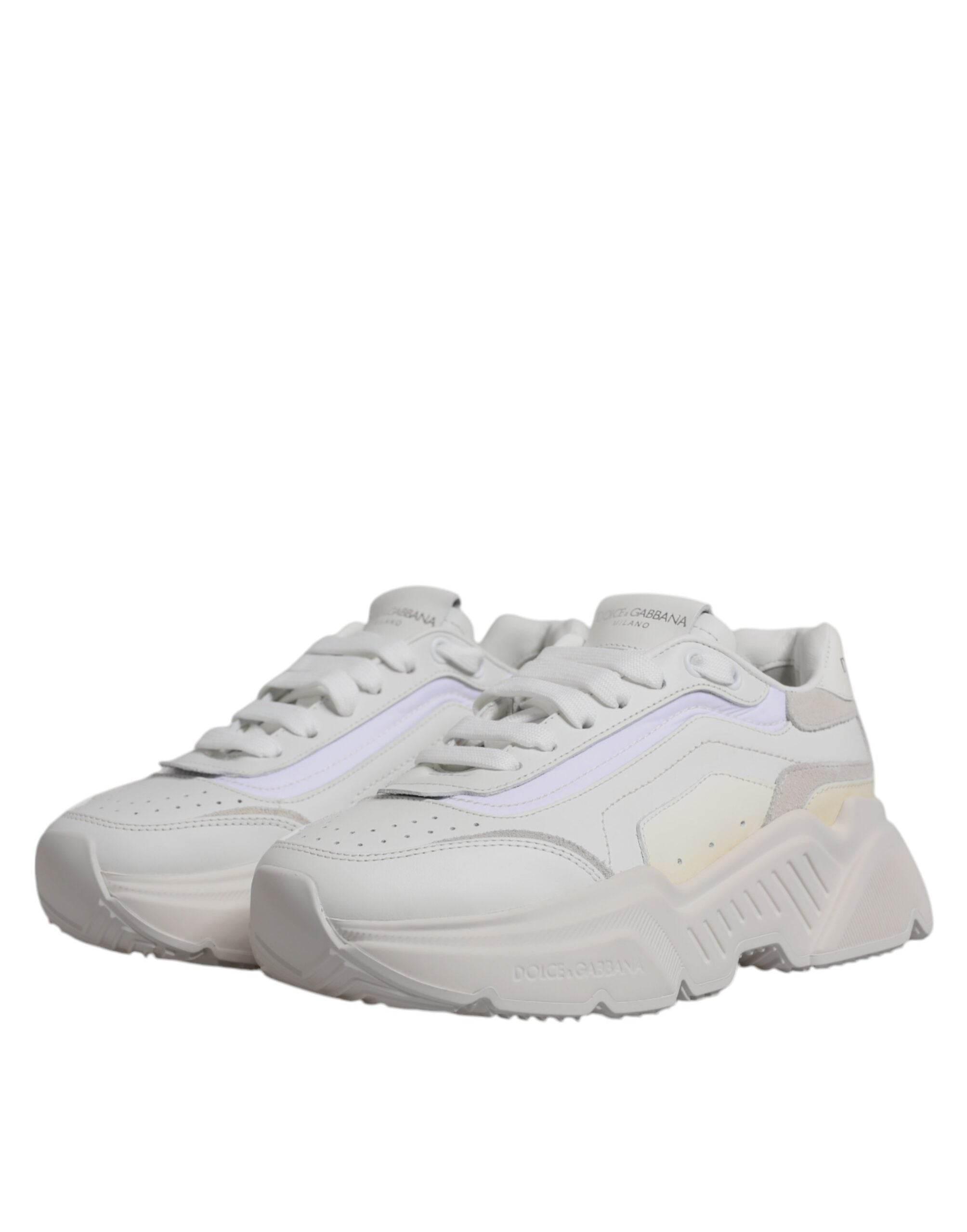 Dolce & Gabbana White Daymaster Low Top Sneakers Shoes - Hilstor