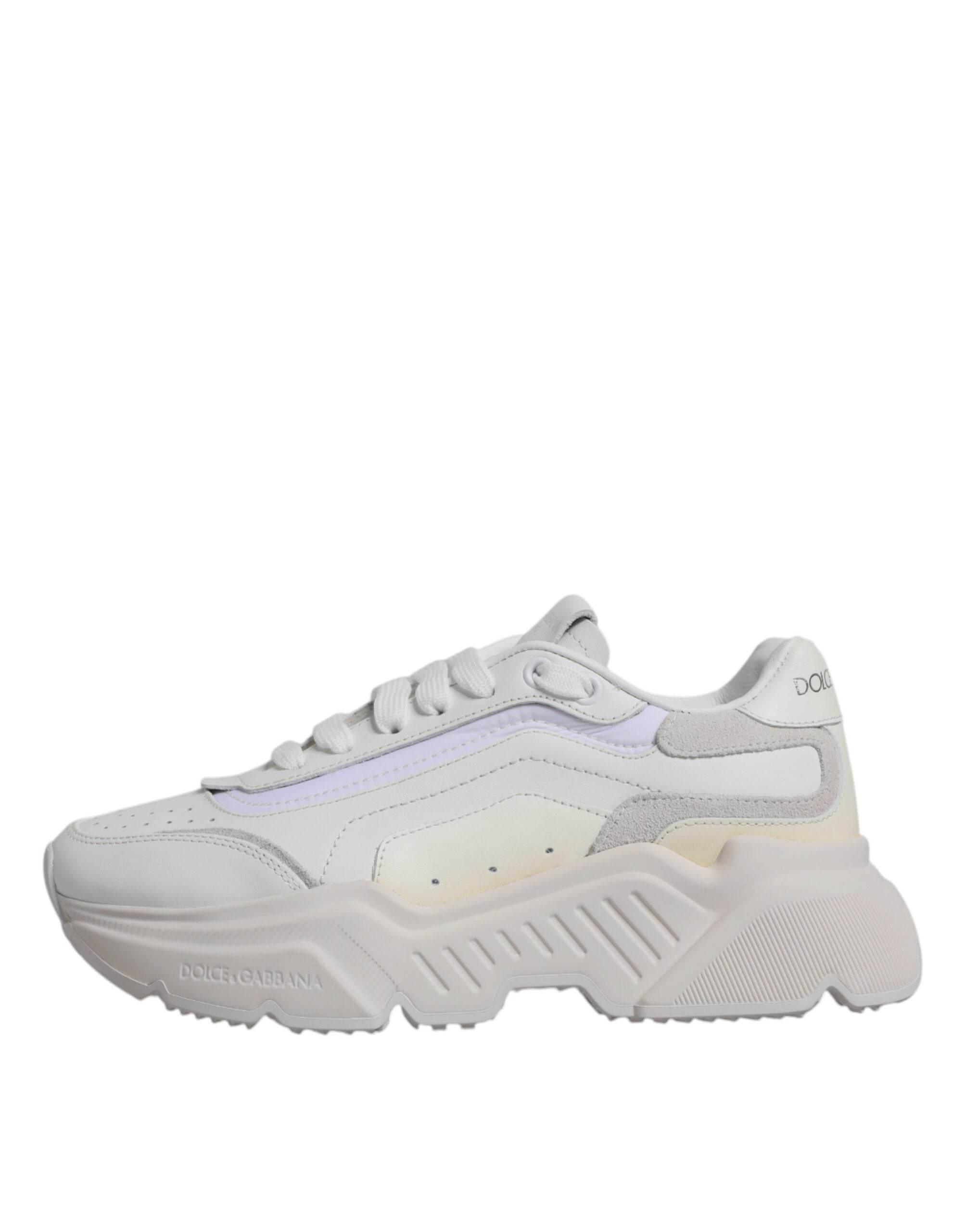 Dolce & Gabbana White Daymaster Low Top Sneakers Shoes - Hilstor