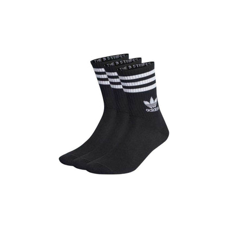 Adidas Black Cotton Sock - Hilstor
