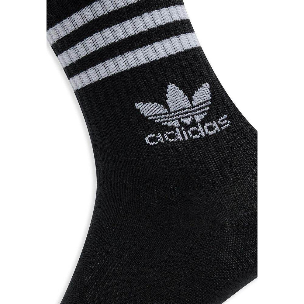 Adidas Black Cotton Sock - Hilstor